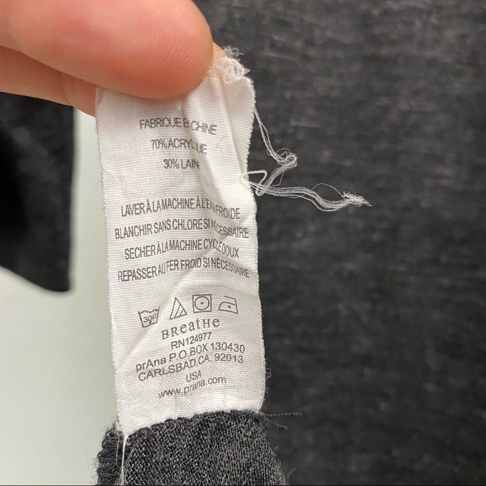 PrAna Nadia Faux Wrap V-Neck Dress - Picture 8 of 8